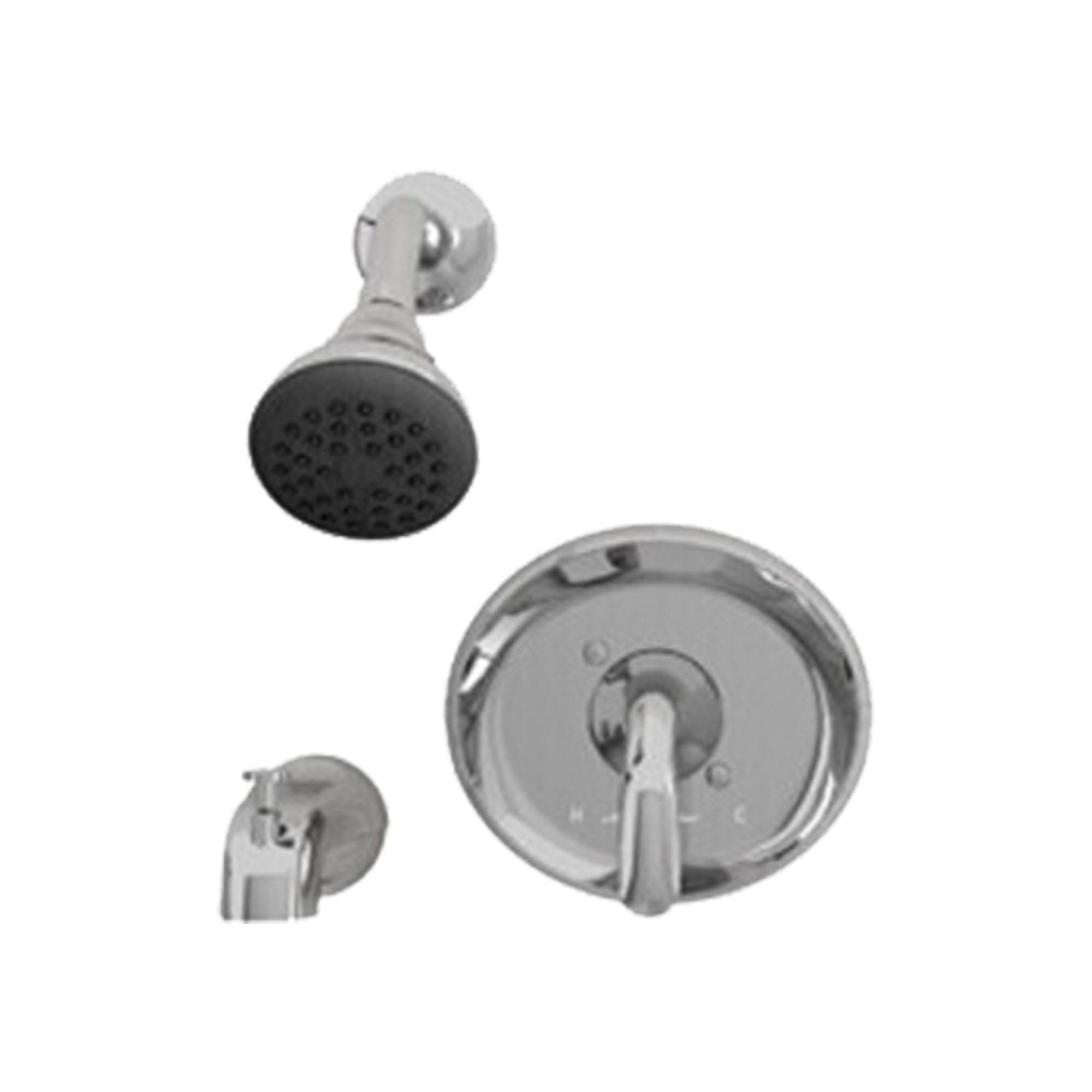 Cadet 2.0 GPM Tub and Shower Trim Kit with Ceramic Disc Valve Cartridge and Lever Handle